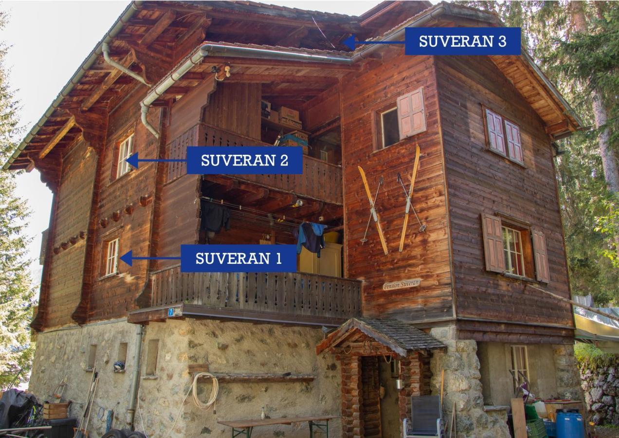 Chalet Suveran Appartement Arosa Buitenkant foto